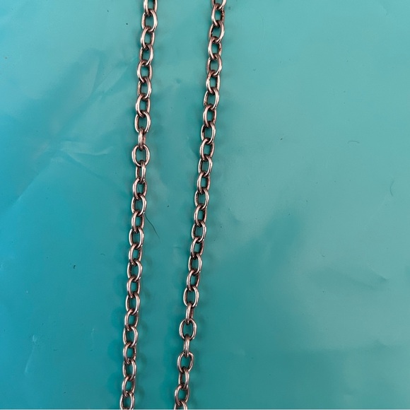 Patricia Locke pre-owned turquoise & green  crystal neckace, signed ‘11 - Picture 7 of 12